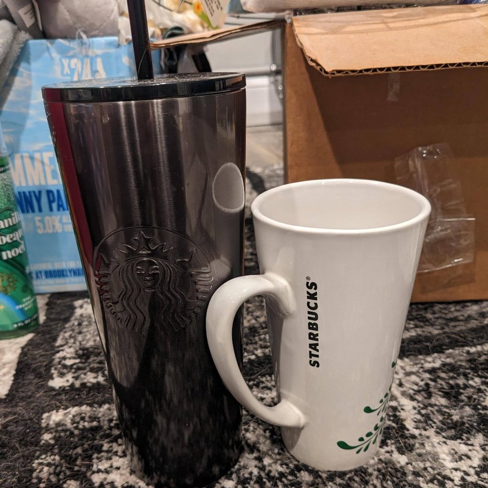 Starbucks Mug and Travel Mug